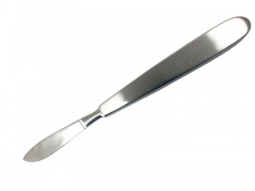 Нож резекционный брюшистый НЛ 165х55. Н-43